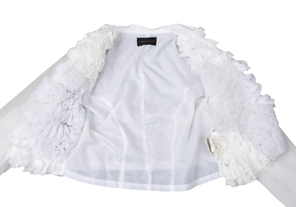 COMME des GARCONS Multi Frill Chiffon Jacket K-171982_013