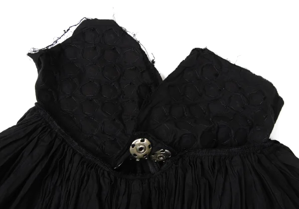JUNYA WATANABE COMME des GARCONS Snap Button Design Gather Skirt K-171983_005