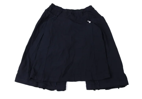 COMME des GARCONS Poly Frill Switching Wrap Skirt K-171984_012