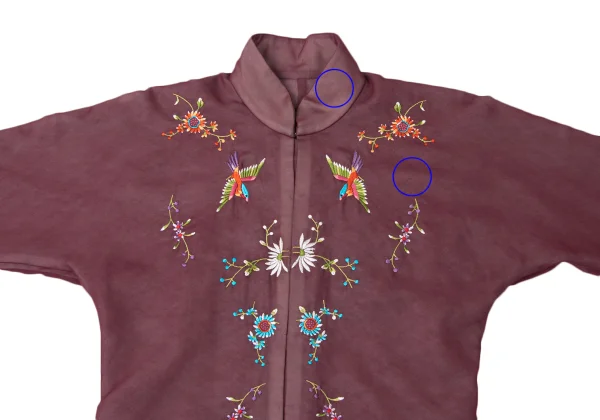 tricot COMME des GARCONS Embroidery Chiffon Padded Jacket K-171985_003