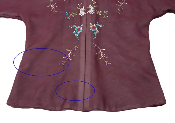 tricot COMME des GARCONS Embroidery Chiffon Padded Jacket K-171985_010