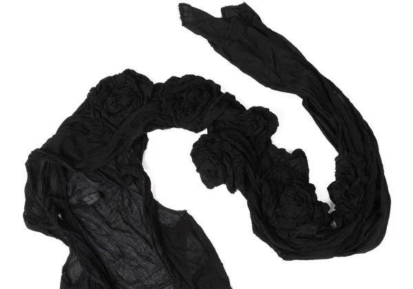 COMME des GARCONS Gathered Corsage-Style Stole Vest K-171986_006