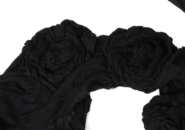 COMME des GARCONS Gathered Corsage-Style Stole Vest K-171986_007