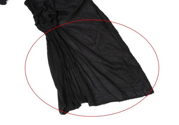 COMME des GARCONS Gathered Corsage-Style Stole Vest K-171986_008