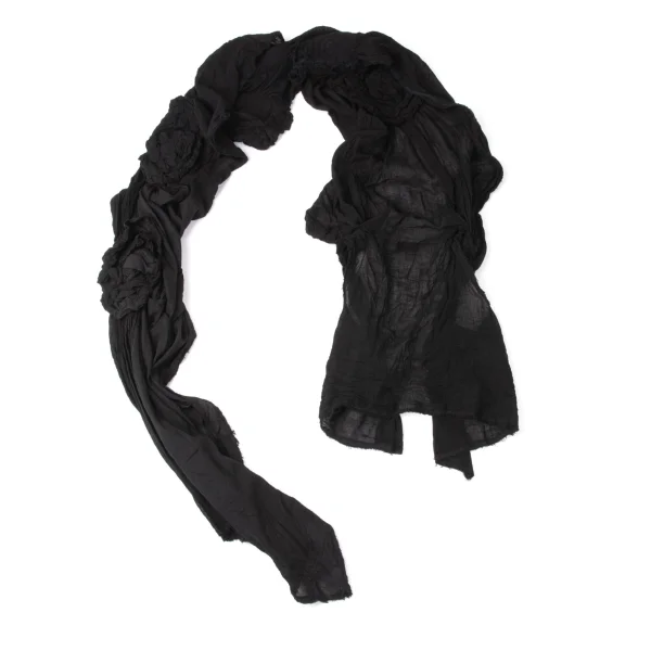 COMME des GARCONS Gathered Corsage-Style Stole Vest K-171986_015