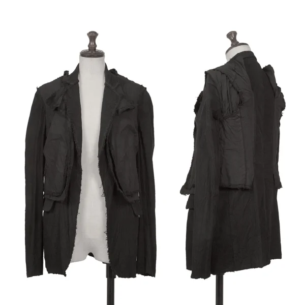 COMME des GARCONS Vest Switching Pail Jacket Black M K-171987_001