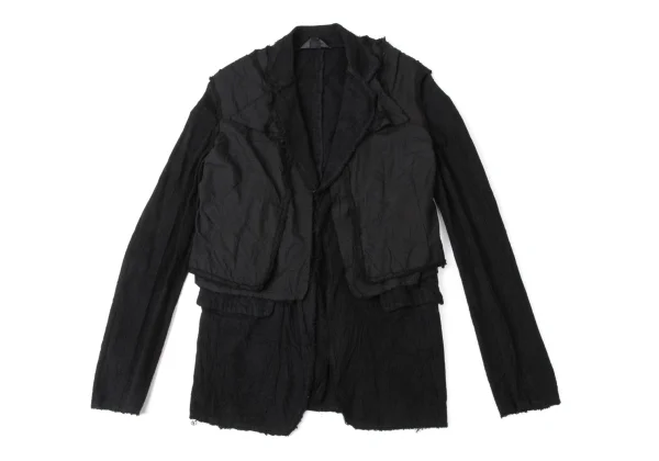 COMME des GARCONS Vest Switching Pail Jacket K-171987_002