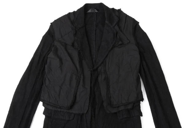 COMME des GARCONS Vest Switching Pail Jacket K-171987_003