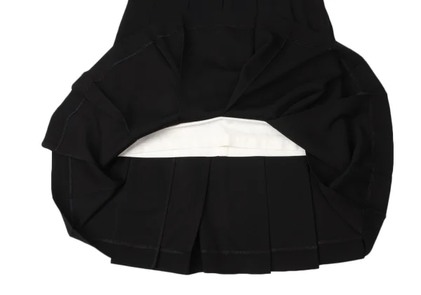 COMME des GARCONS Feather Detachable Pleats Skirt K-171990_011