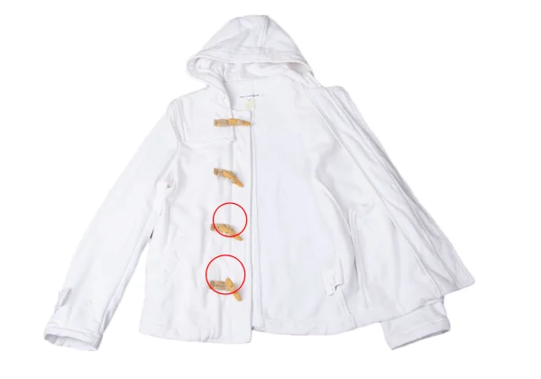 COMME des GARCONS SHIRT Cotton Sweat Duffel Jacket K-171995_010