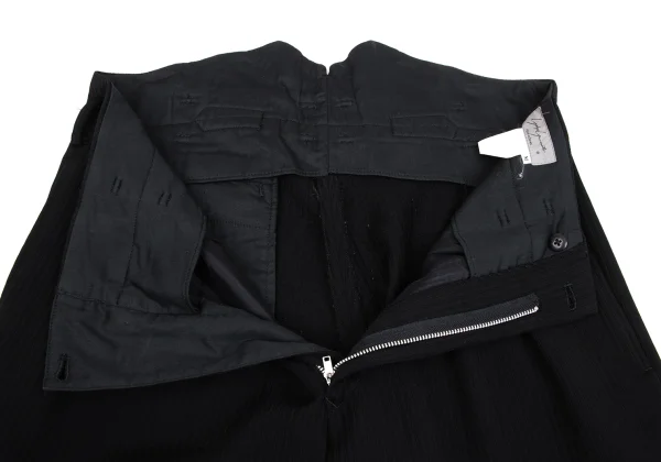 Yohji Yamamoto POUR HOMME Wool Striped Weave Switching Jacket & Pants K-171998_014