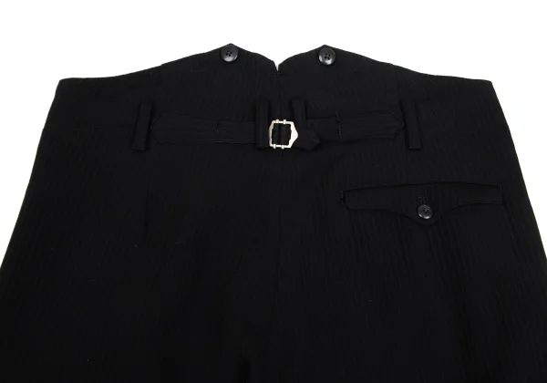 Yohji Yamamoto POUR HOMME Wool Striped Weave Switching Jacket & Pants K-171998_018