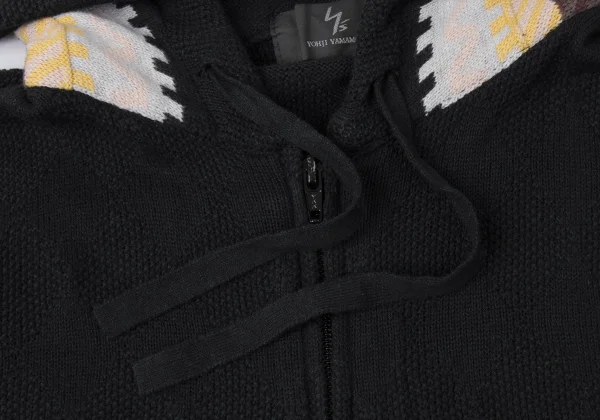 Y's for men Weave Knit Sleeveless Hoodie K-172001_007