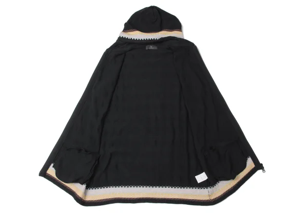 Y's for men Weave Knit Sleeveless Hoodie K-172001_014