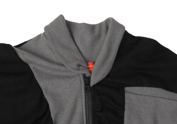 Vivienne Westwood Red Label Bicolor Wool Knit Blouson K-172004_004