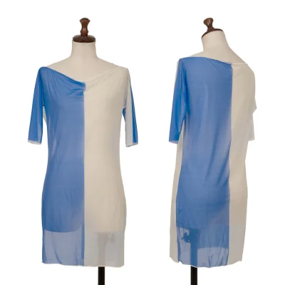 Yohji Yamamoto FEMME Bicolor Sheer T-shirt