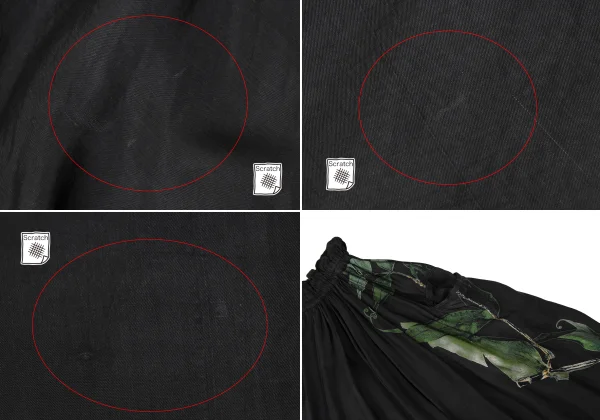 Y's Cupro Floral Print Skirt K-172014_015