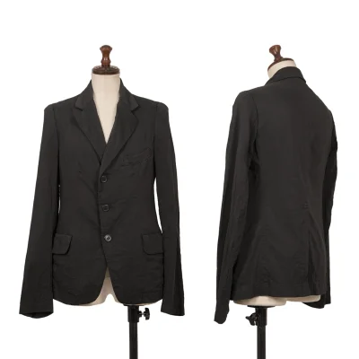 Y's Silk Blend Fulling 3B Jacket