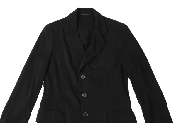 Y's Silk Blend Fulling 3B Jacket K-172016_003