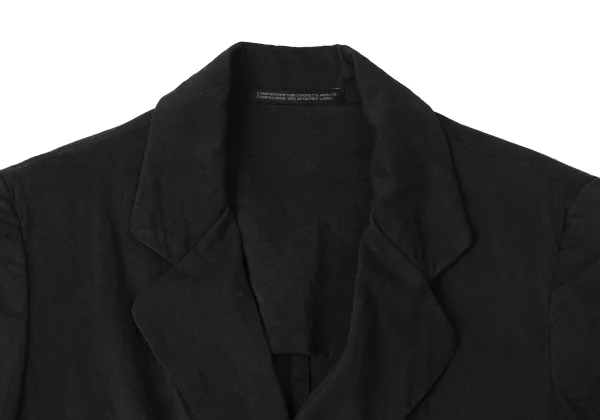 Y's Silk Blend Fulling 3B Jacket K-172016_004