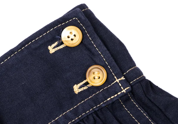 Y's Cotton Linen Color Stitch Skirt K-172018_005