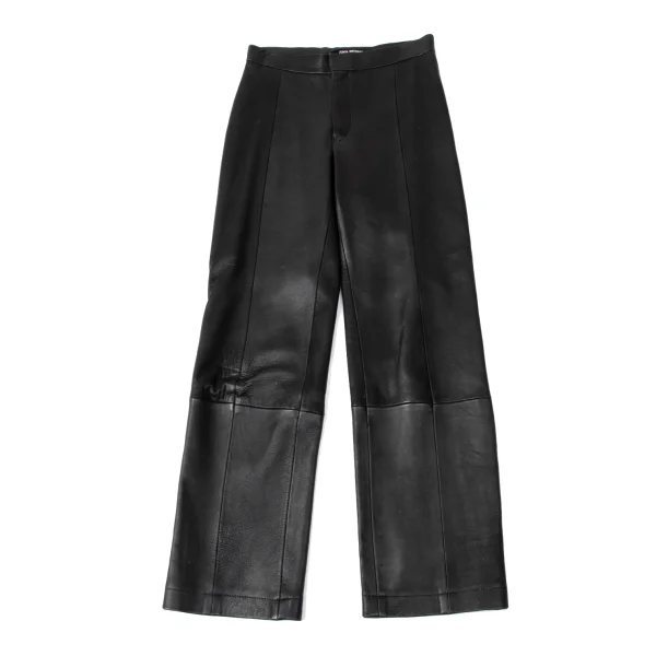 JUNYA WATANABE COMME des GARCONS Lamb Leather Switching Pants Black S K-172019_001