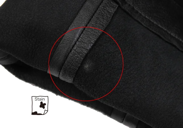 JUNYA WATANABE COMME des GARCONS Lamb Leather Switching Pants K-172019_015