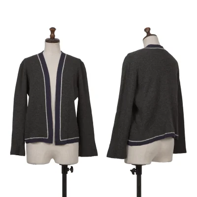 robe de chambre COMME des GARCONS Line Buttonless Knit Cardigan