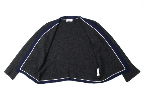 robe de chambre COMME des GARCONS Line Buttonless Knit Cardigan K-172022_007