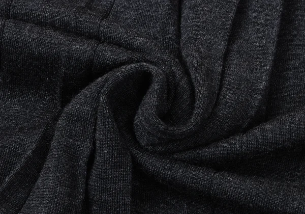 robe de chambre COMME des GARCONS Wool Line Pleated Knit Skirt K-172023_009