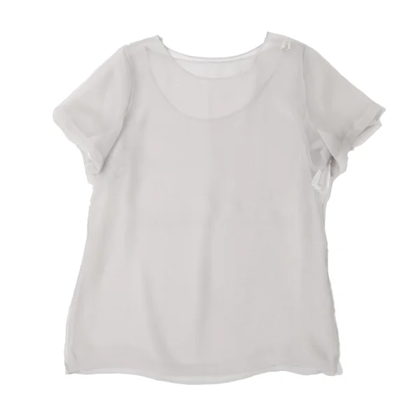 COMME des GARCONS Fold-over Layered T Shirt K-172028_002