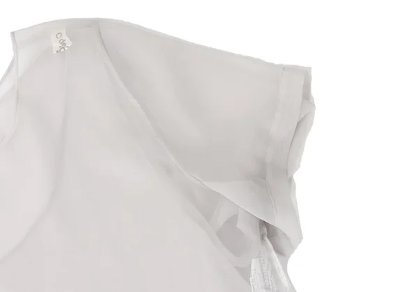 COMME des GARCONS Fold-over Layered T Shirt K-172028_004