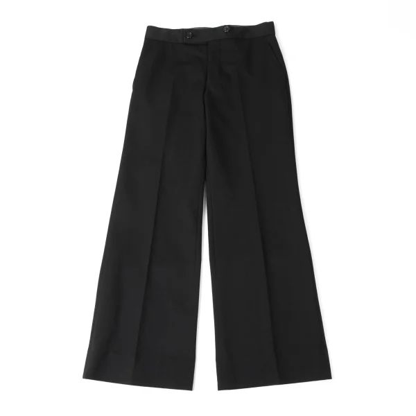 COMME des GARCONS Poly Wool Flare Pants Black S K-172030_001