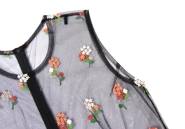 Unbranded Floral Embroidery Sleeveless Mesh Dress K-172033_007