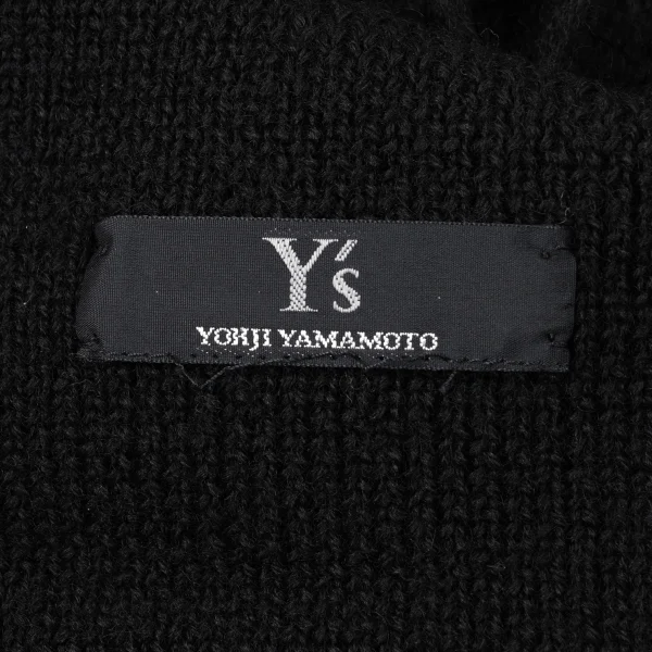 Y's Fringed Knit Scarf K-172044_004