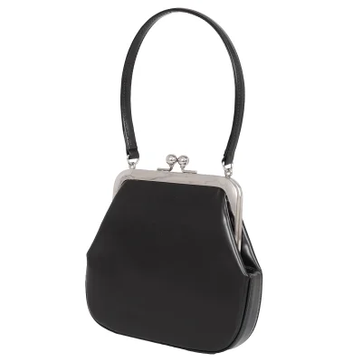 Katsuyuki Yoshida for COMME des GARCONS Kiss-lock Leather Pouch