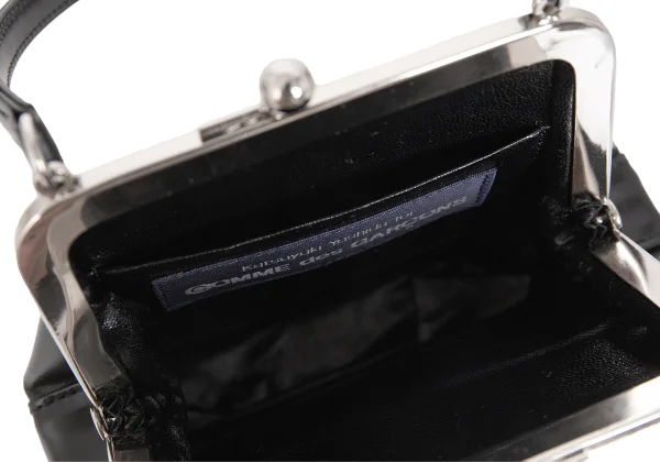 Katsuyuki Yoshida for COMME des GARCONS Kiss-lock Leather Pouch K-172045_009