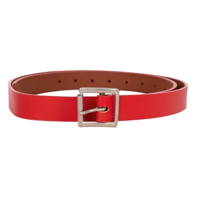 COMME des GARCONS Square Buckle Leather Belt