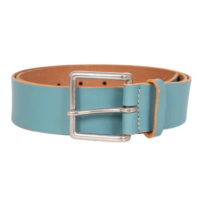 Y's Leather Wide Belt
