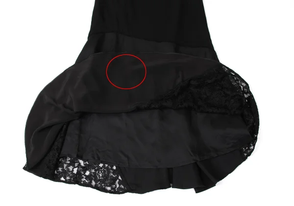 ATSURO TAYAMA Floral Lace Switching Skirt K-172054_008