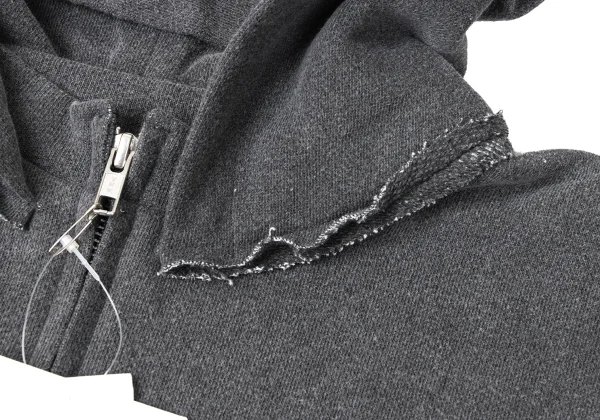 Y's Pigment Dyed Hood Patch Short Sleeve Sweat Shirt K-172058_005