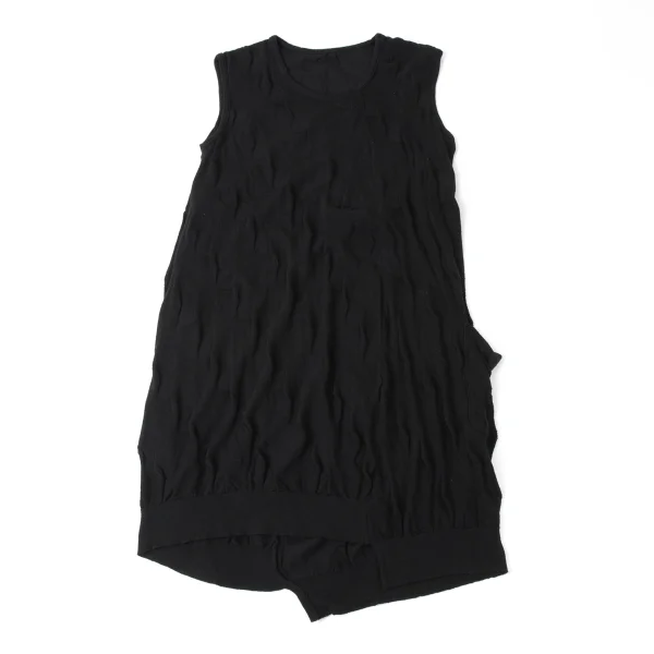 Y's Cotton Poly Dot Jacquard Sleeveless Knit Tunic K-172059_002