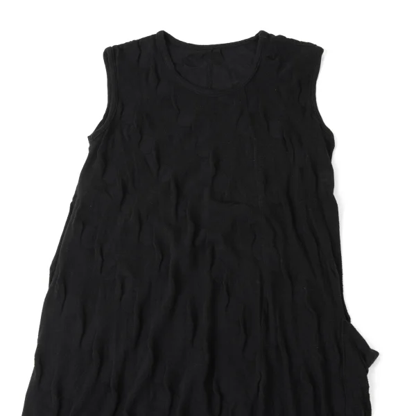 Y's Cotton Poly Dot Jacquard Sleeveless Knit Tunic K-172059_003