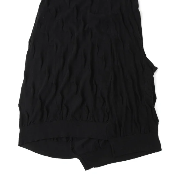 Y's Cotton Poly Dot Jacquard Sleeveless Knit Tunic K-172059_006