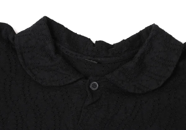 Y's Cotton Lace Design Round Collar Blouse K-172061_004