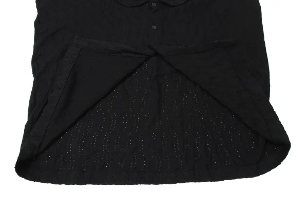 Y's Cotton Lace Design Round Collar Blouse K-172061_009
