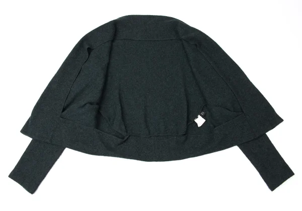 Y's Wool Blend Design Hem Brushed Jacket  K-172062_009