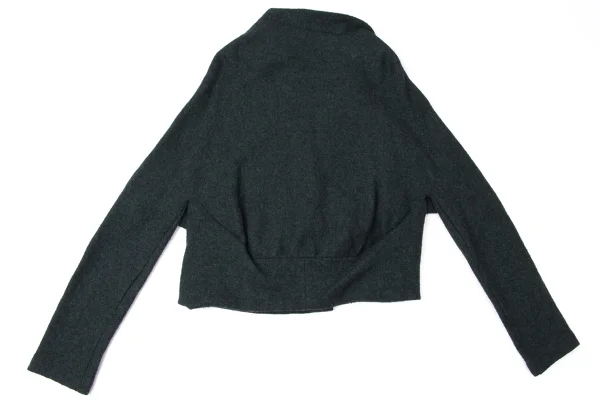 Y's Wool Blend Design Hem Brushed Jacket  K-172062_010