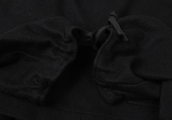 tricot COMME des GARCONS Wool Flap Pocket Drape Neck Pullover Jacket K-172063_009