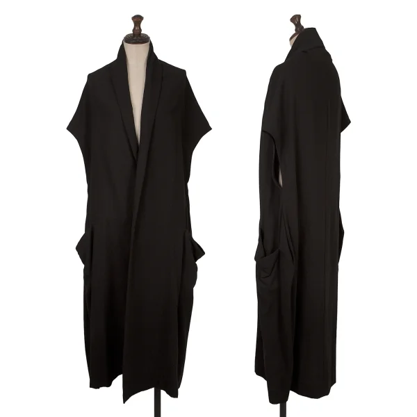 LIMI feu Cotton Buttonless Long Dress Black S K-172068_001
